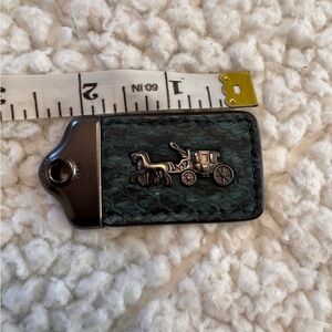 Coach 1941 Hang Tag Snakeskin Exotic
